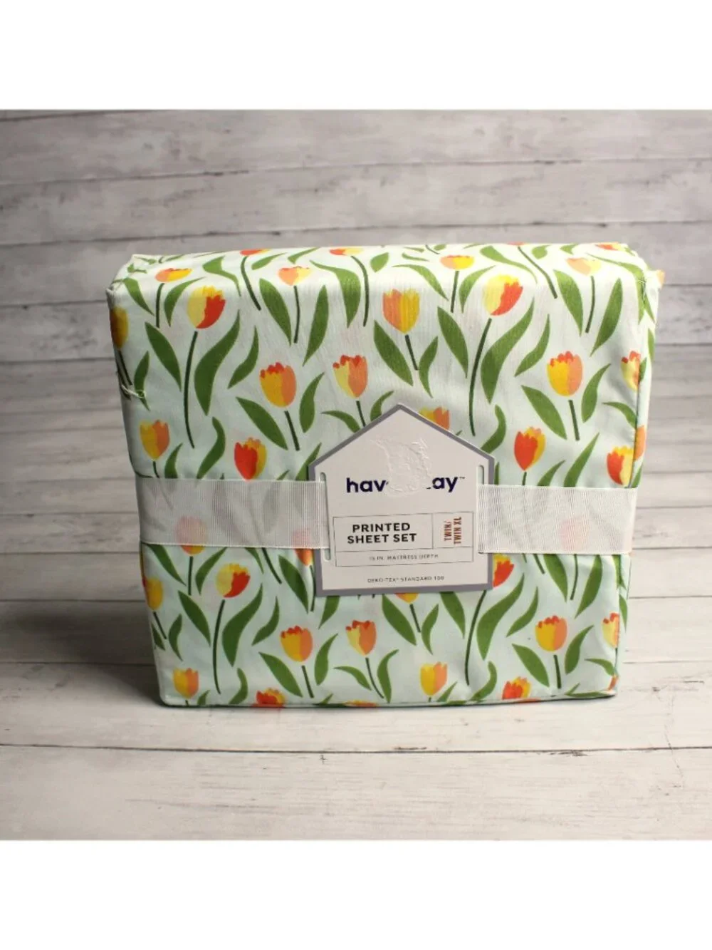Havenstay Twin XL Sheet Set Bedding Tulip Floral